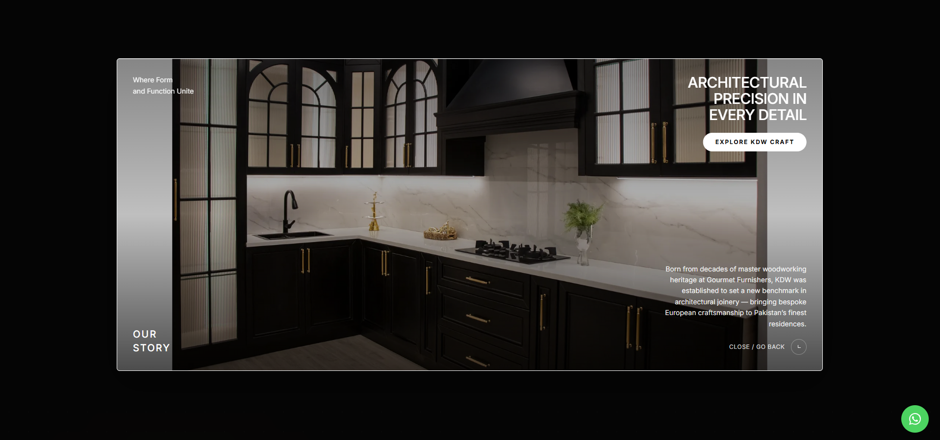 Gourmet Furnishers detail